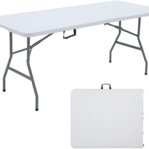 Foldable Plastic Utility Table