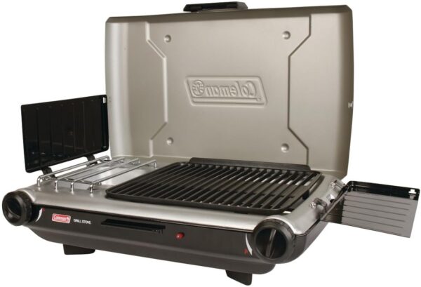 2-in-1 Grill & Stove with 2 Adjustable Burners - Image 3