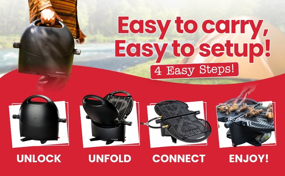 Small Lightweight Outdoor Grill - Image 12