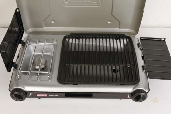 2-in-1 Grill & Stove with 2 Adjustable Burners - Image 7
