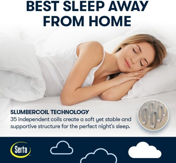 Serta Raised Air Mattress with Never Flat Pump - Image 7