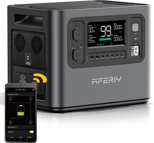 Portable Power Station 2400W (4800W Peak)