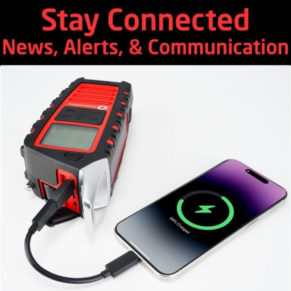 Hand Crank NOAA Weather Radio - Image 6