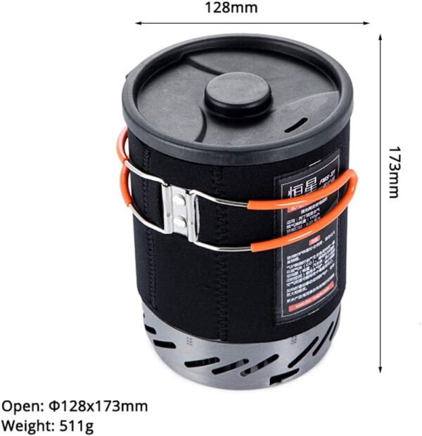 Pot/Jet Burner Stove System with Electric Ignition - Image 3