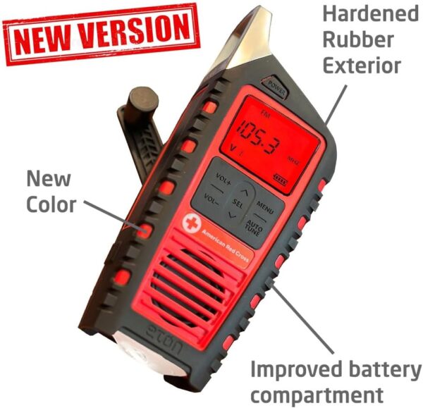 Hand Crank NOAA Weather Radio - Image 9
