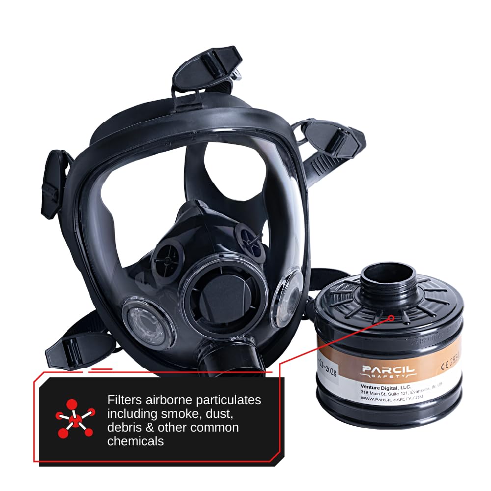 Military Grade Full Face Respirator Mask - Image 5