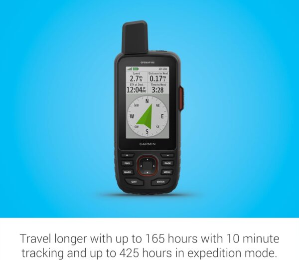 Garmin GPSMAP 67i Rugged GPS Handheld with inReach® Satellite Technology - Image 5