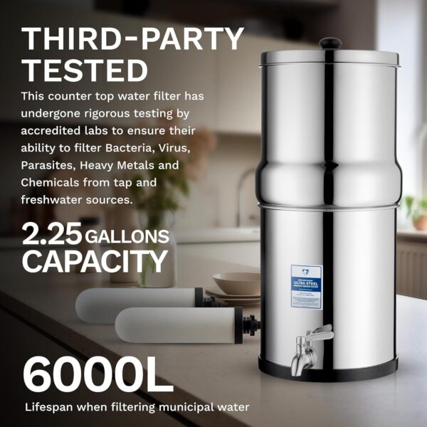 Survivor Filter Ultra Gravity Water Filter System - Image 3
