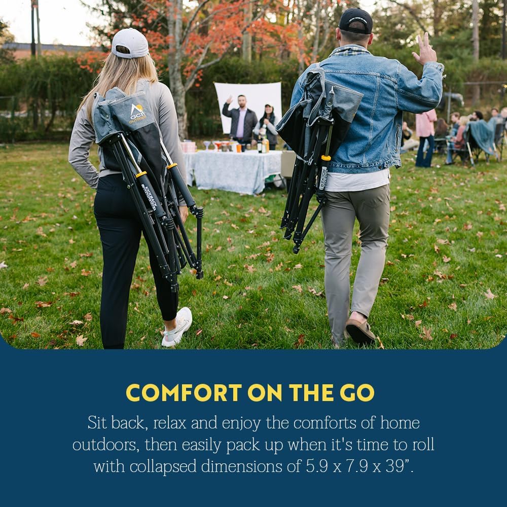 Kickback Rocker Outdoor Rocking Chair - Image 9