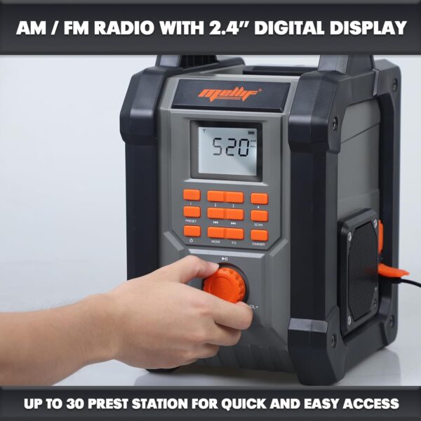 Mellif Jobsite Radio Speaker - Image 2