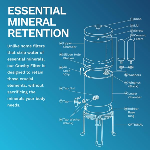 Survivor Filter Ultra Gravity Water Filter System - Image 7