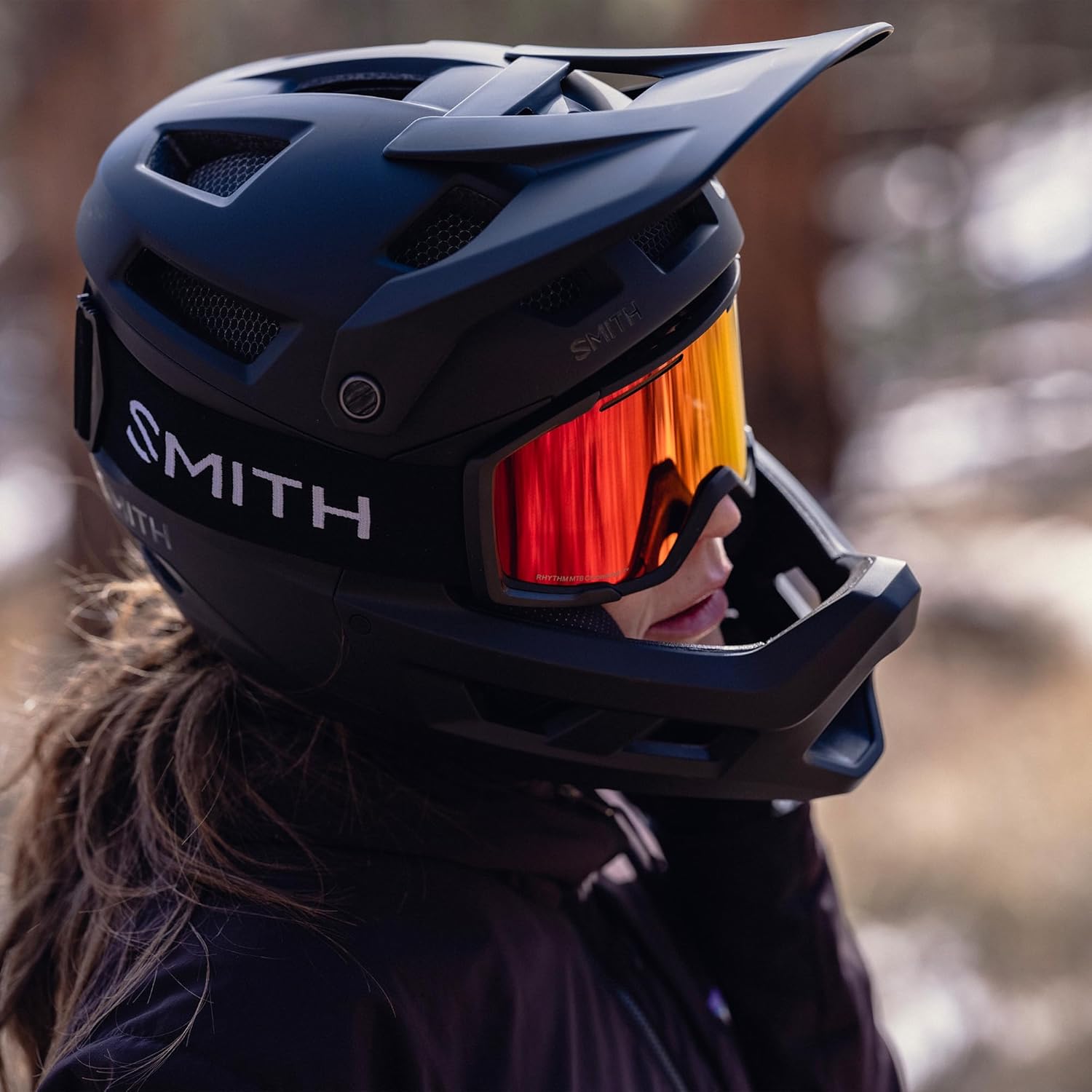 Downhill Adult Mountain Bike Helmet - Image 4