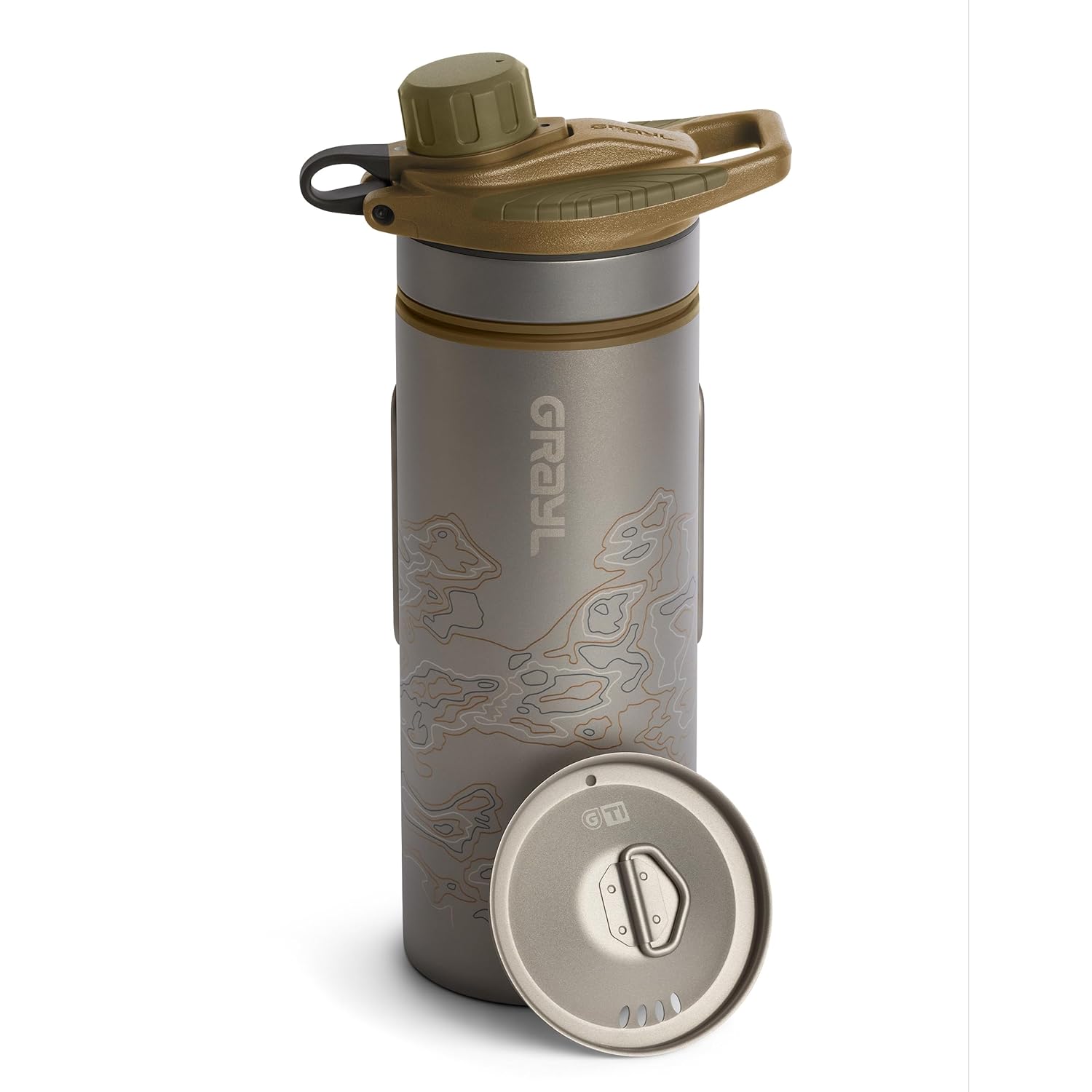 Water Purifier Bottle with Cooking Lid
