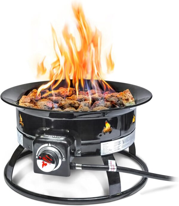 Living Portable Propane Fire Pit