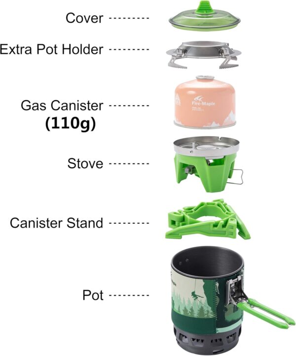 Pot/Jet Burner Stove System with Electric Ignition - Image 8