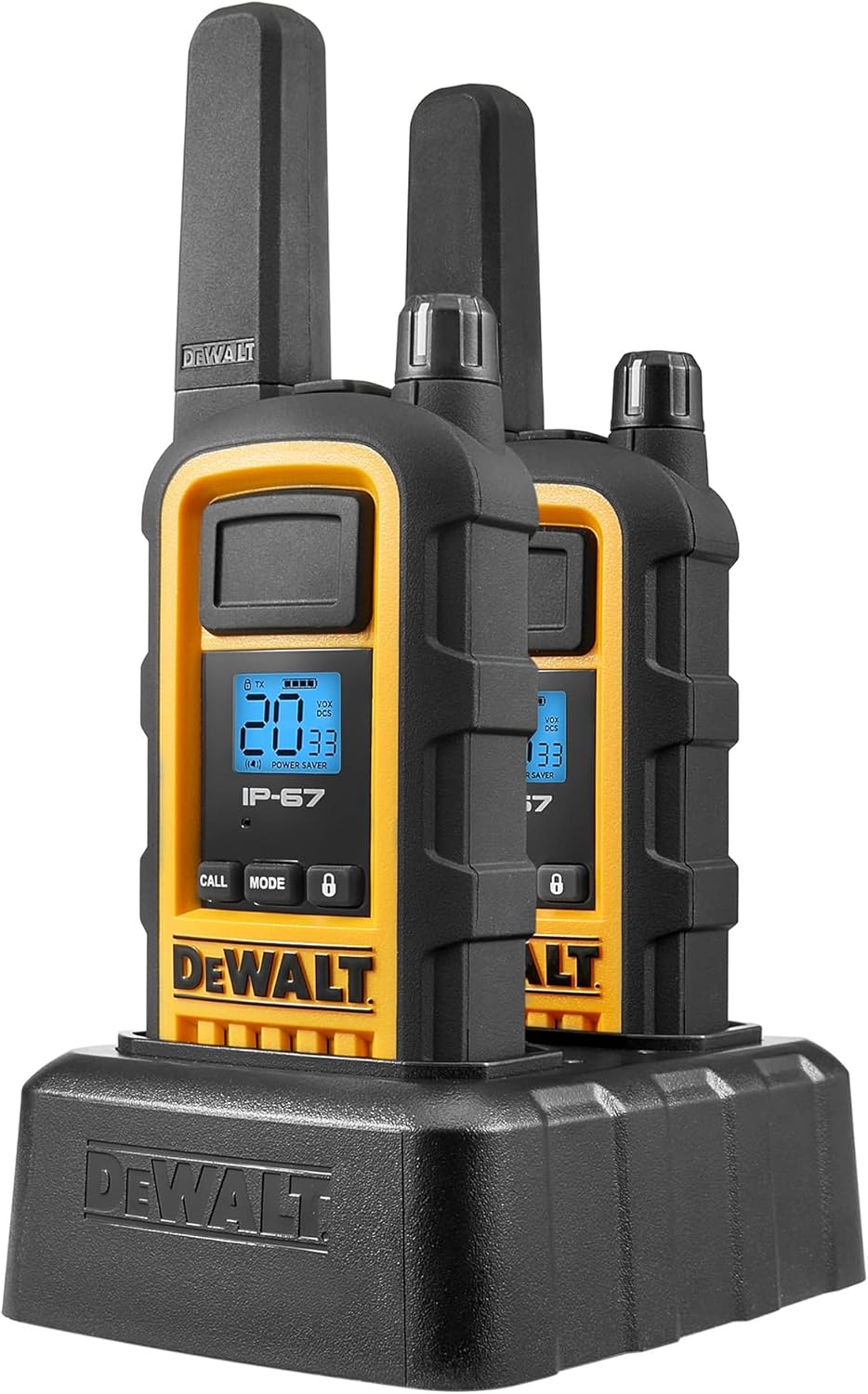 DEWALT DXFRS800 2 Watt Heavy Duty Walkie Talkies - Image 3