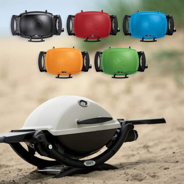 Weber Q1200 Liquid Propane Grill, Titanium - Image 13