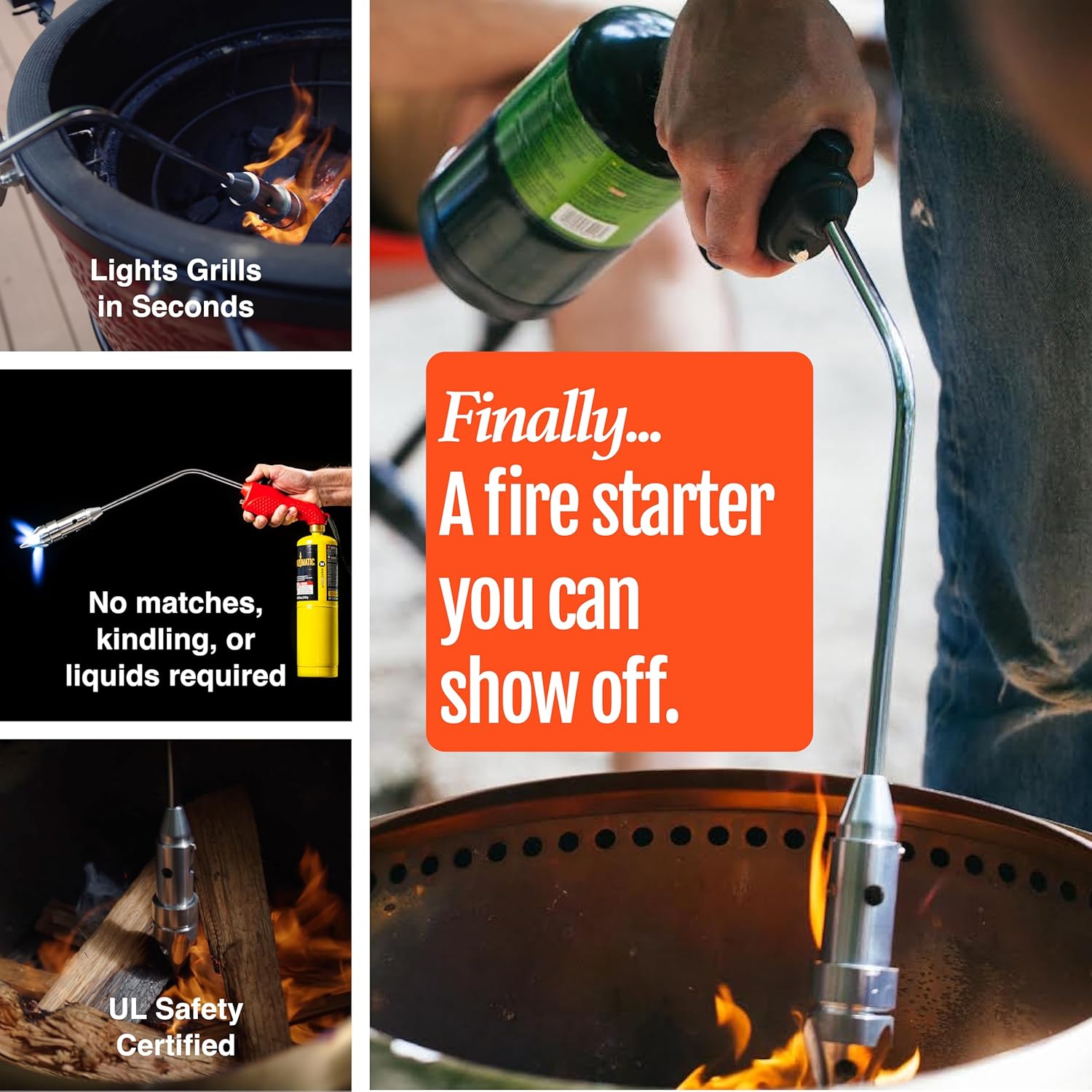 Green Fire Starter Torch - Image 5