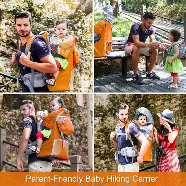 Child Carrier with Rain Cover - Image 7