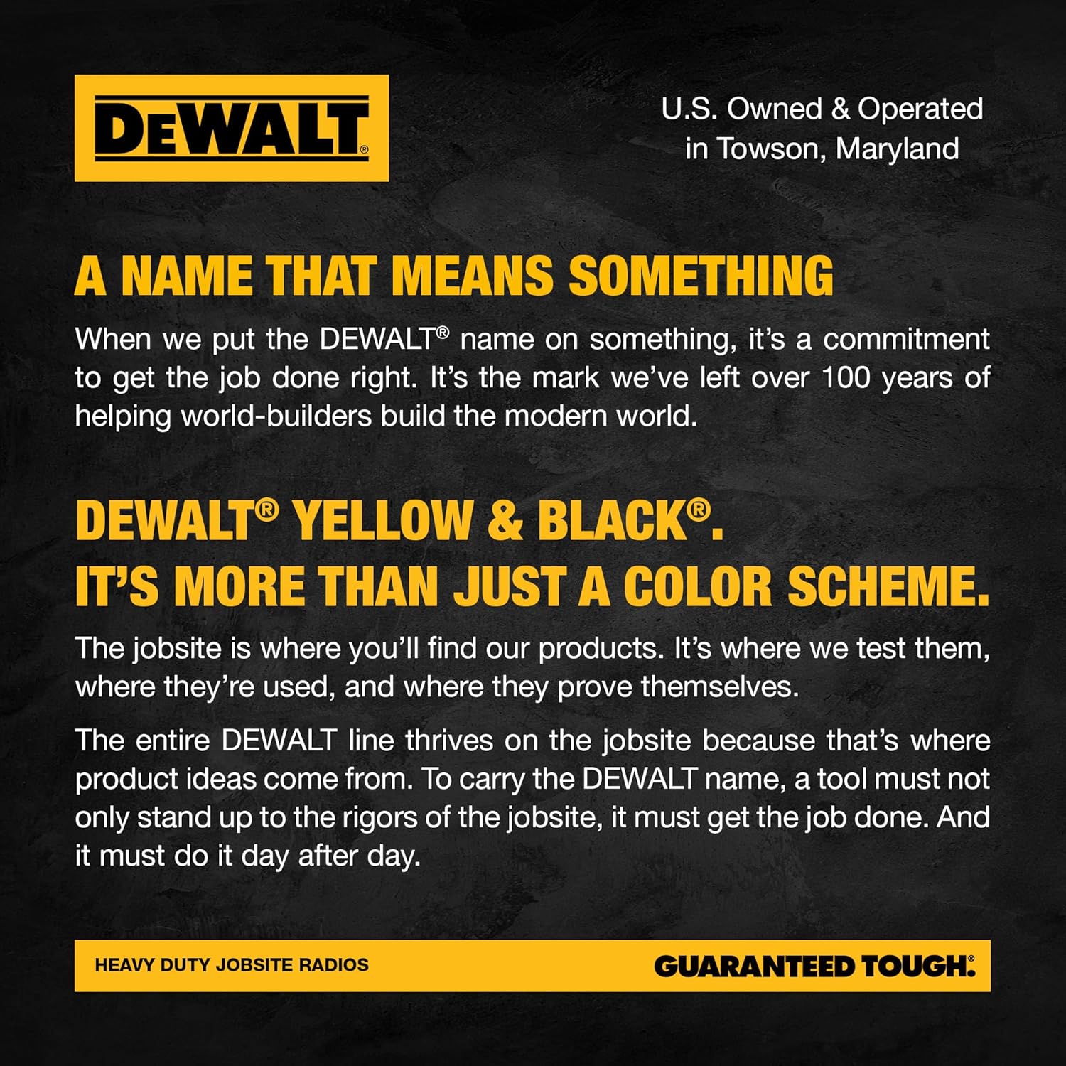 DEWALT DXFRS800 2 Watt Heavy Duty Walkie Talkies - Image 22