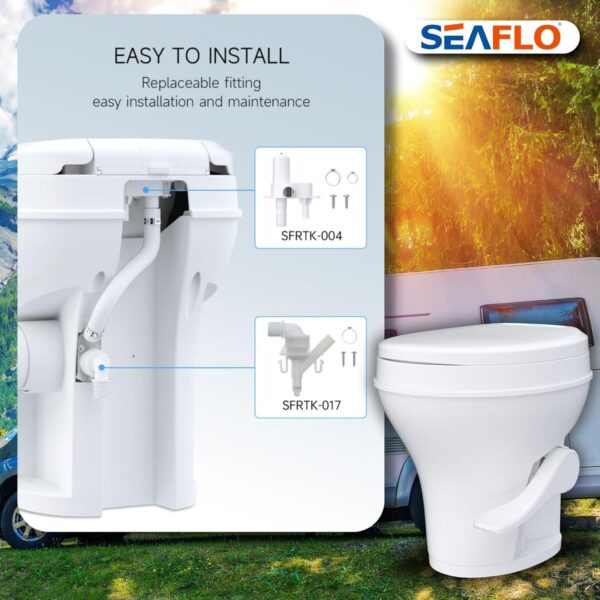 Height Camper/RV Toilet - Image 4