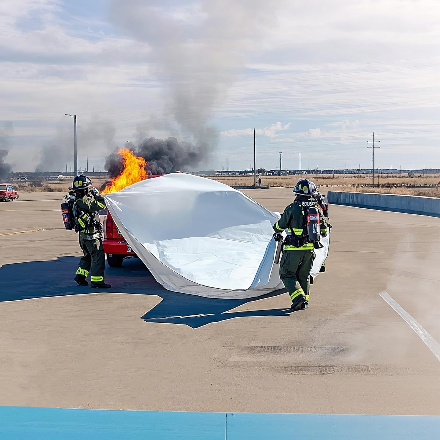 Emergency Fire Extinguisher Blanket for Car - Image 3