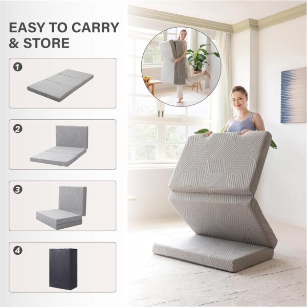 MLILY Tri-Fold Memory Foam Mattress - Image 3