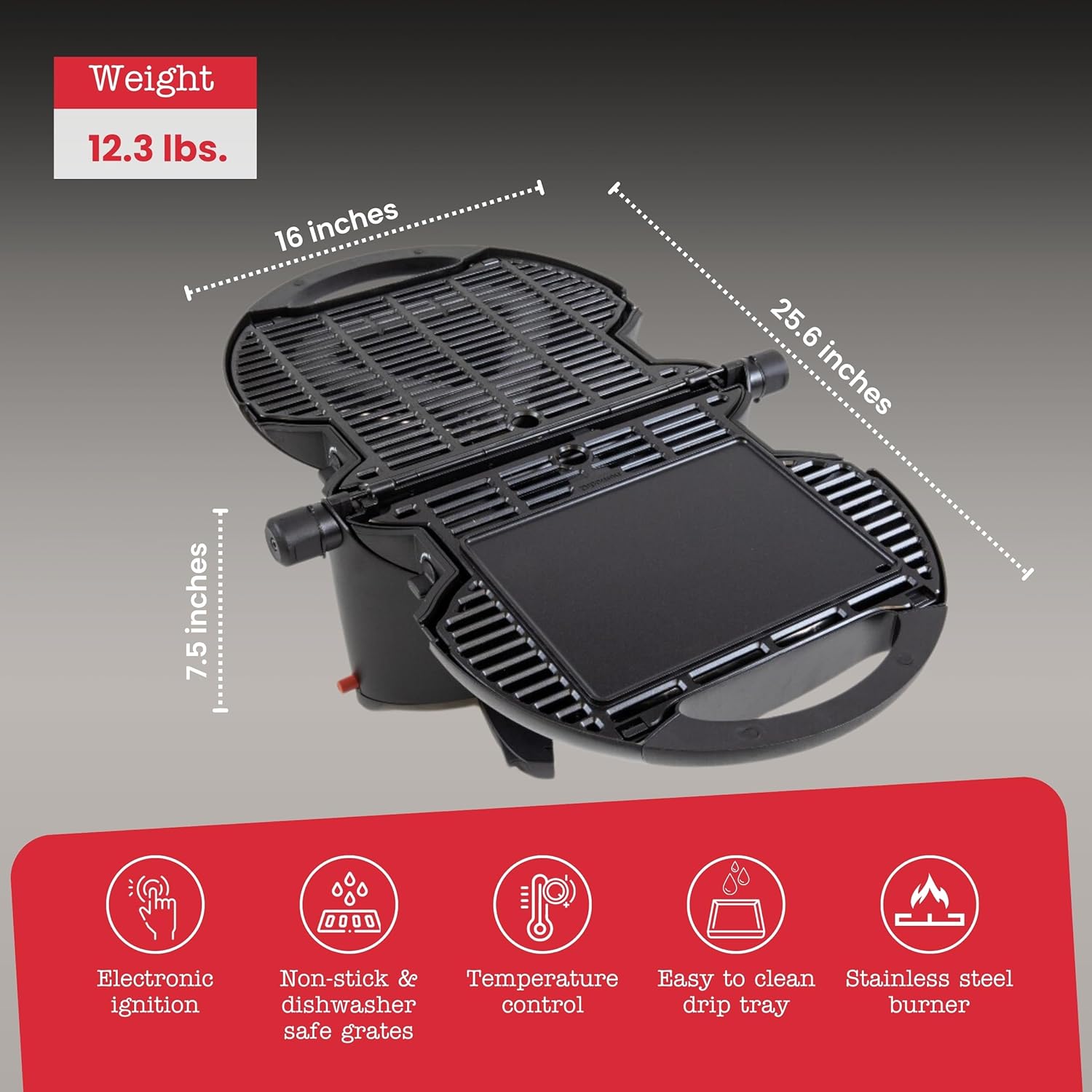Small Lightweight Outdoor Grill - Image 8