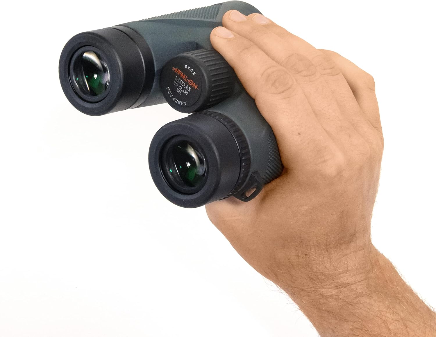 Athlon Optics 8x42 Midas UHD Gray Binoculars - Image 5