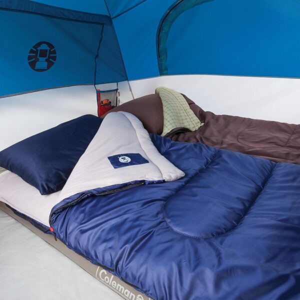 Adult Cool-Weather Sleeping Bag with No-Snag Zipper - Image 2