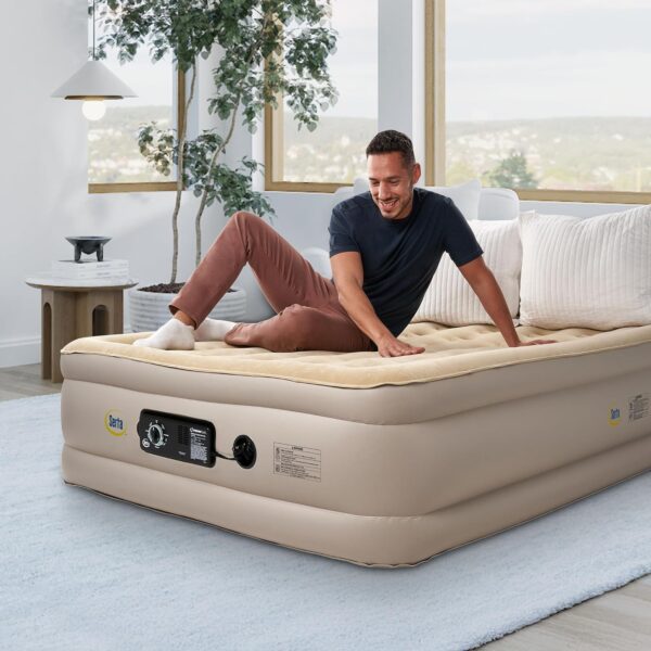 Serta Raised Air Mattress with Never Flat Pump - Image 3