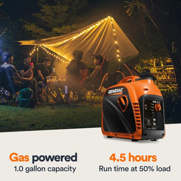 Generac 2,500-Watt Gas Powered Portable Inverter Generator - Image 2