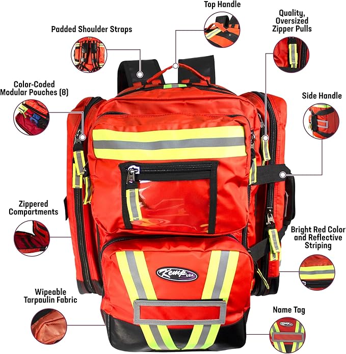 Heavy-Duty EMT Backpack - Image 5