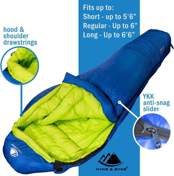 Mummy Hiking & Backpacking Sleeping Bag - Image 7
