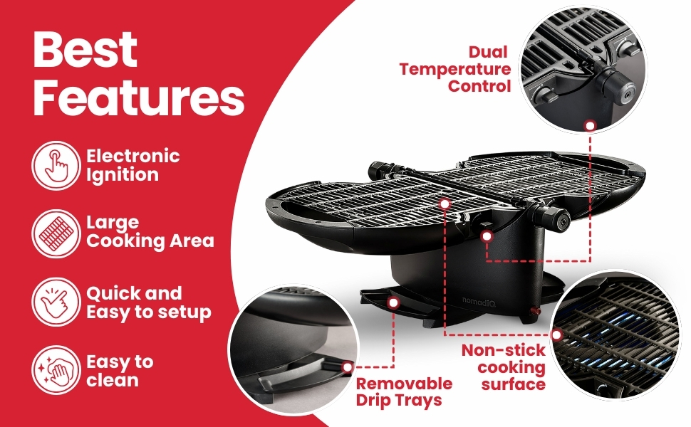 Small Lightweight Outdoor Grill - Image 3