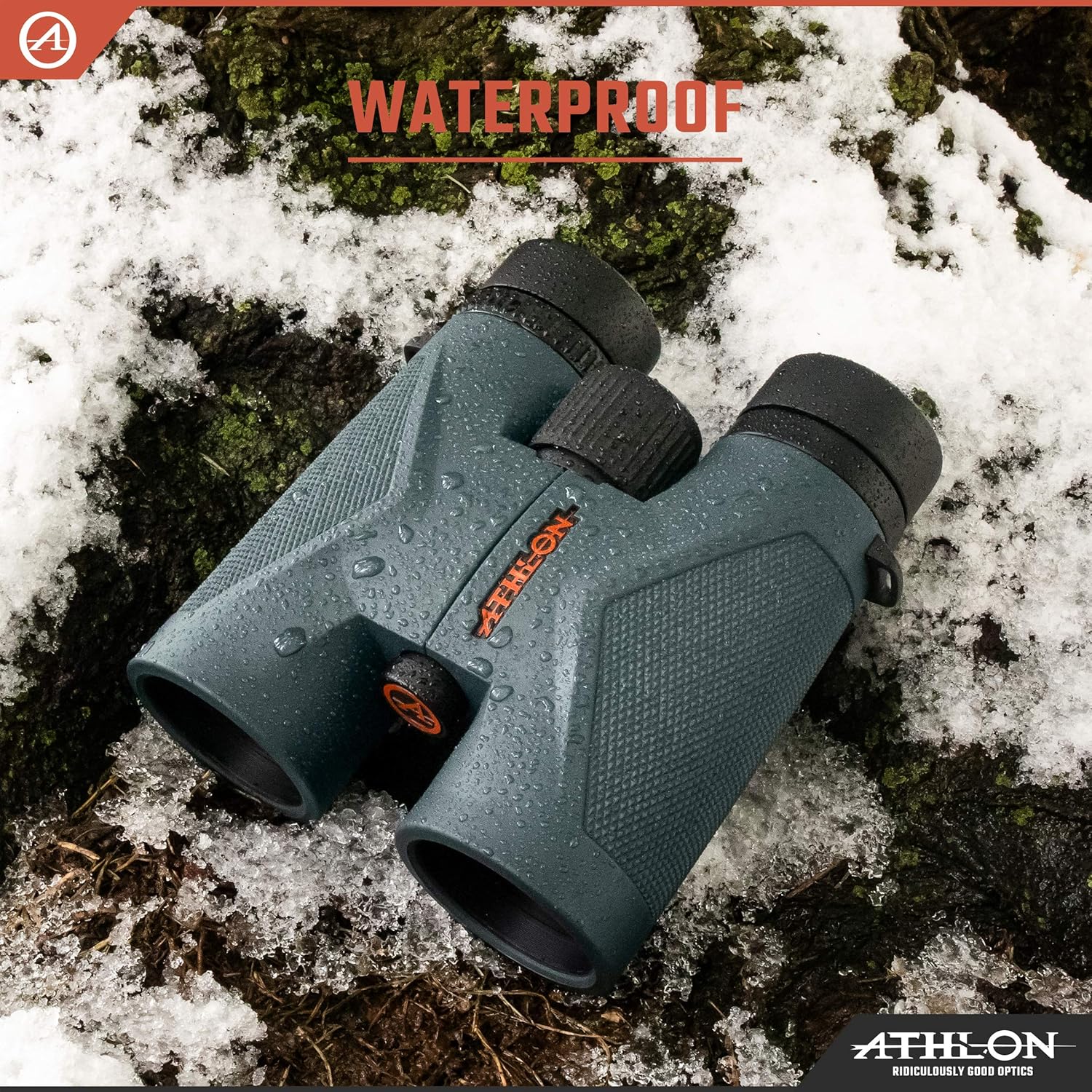 Athlon Optics 8x42 Midas UHD Gray Binoculars - Image 10