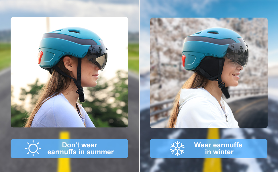 Smart Helmets for Adults with 1080P 60 fps Sports Camera - Image 11