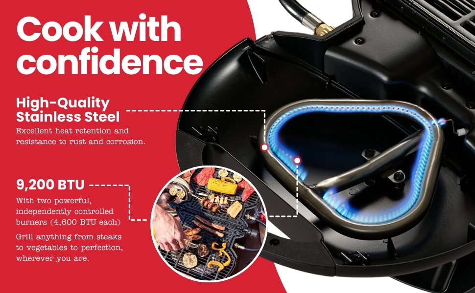 Small Lightweight Outdoor Grill - Image 14