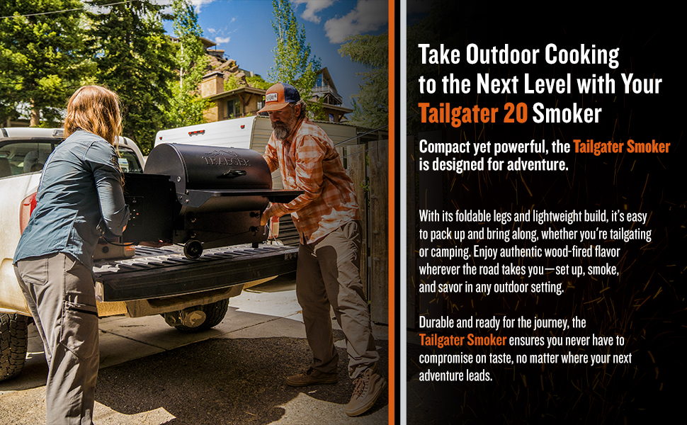 Portable Electric Wood Pellet Grill and Smoker - Image 9