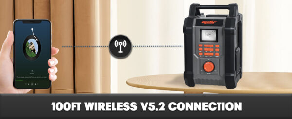 Mellif Jobsite Radio Speaker - Image 6