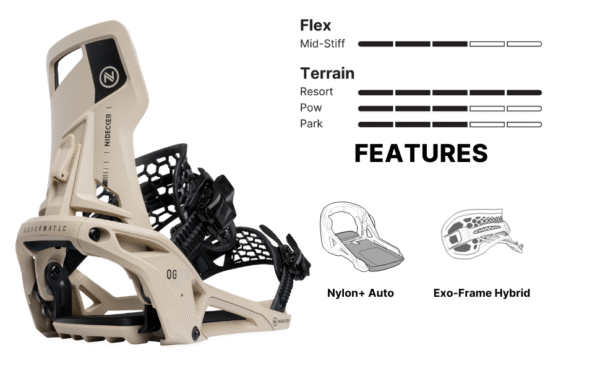 Snowboard First Universal, Dual-Entry, Automatic Binding - Image 11
