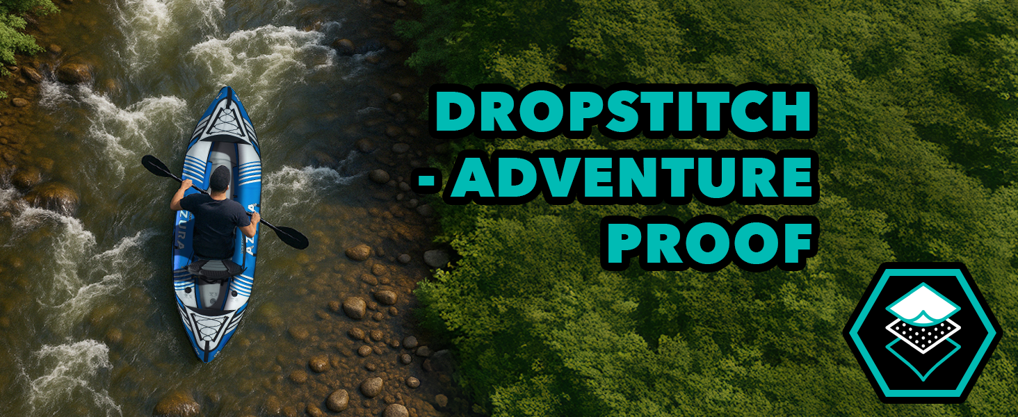 Driftsun Azura Inflatable Kayaking - Kayak Inflatable Boat for Adults - Image 7