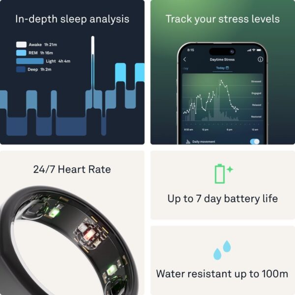 Oura Ring Gen3 Heritage, Smart Ring - Image 6