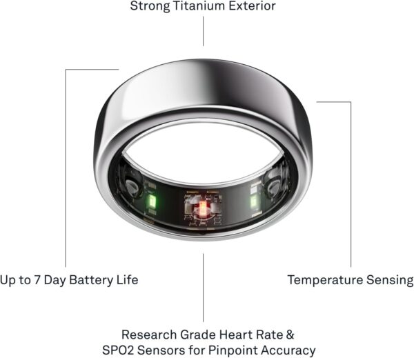 Oura Ring Gen3 Horizon, Smart Ring - Image 9