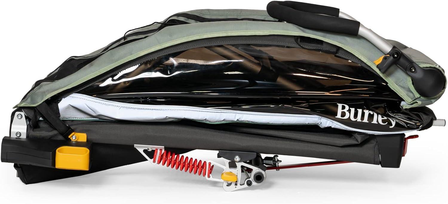 Burley D’Lite X, 1 and 2 Seat Kid Bike Trailer & Stroller - Image 11