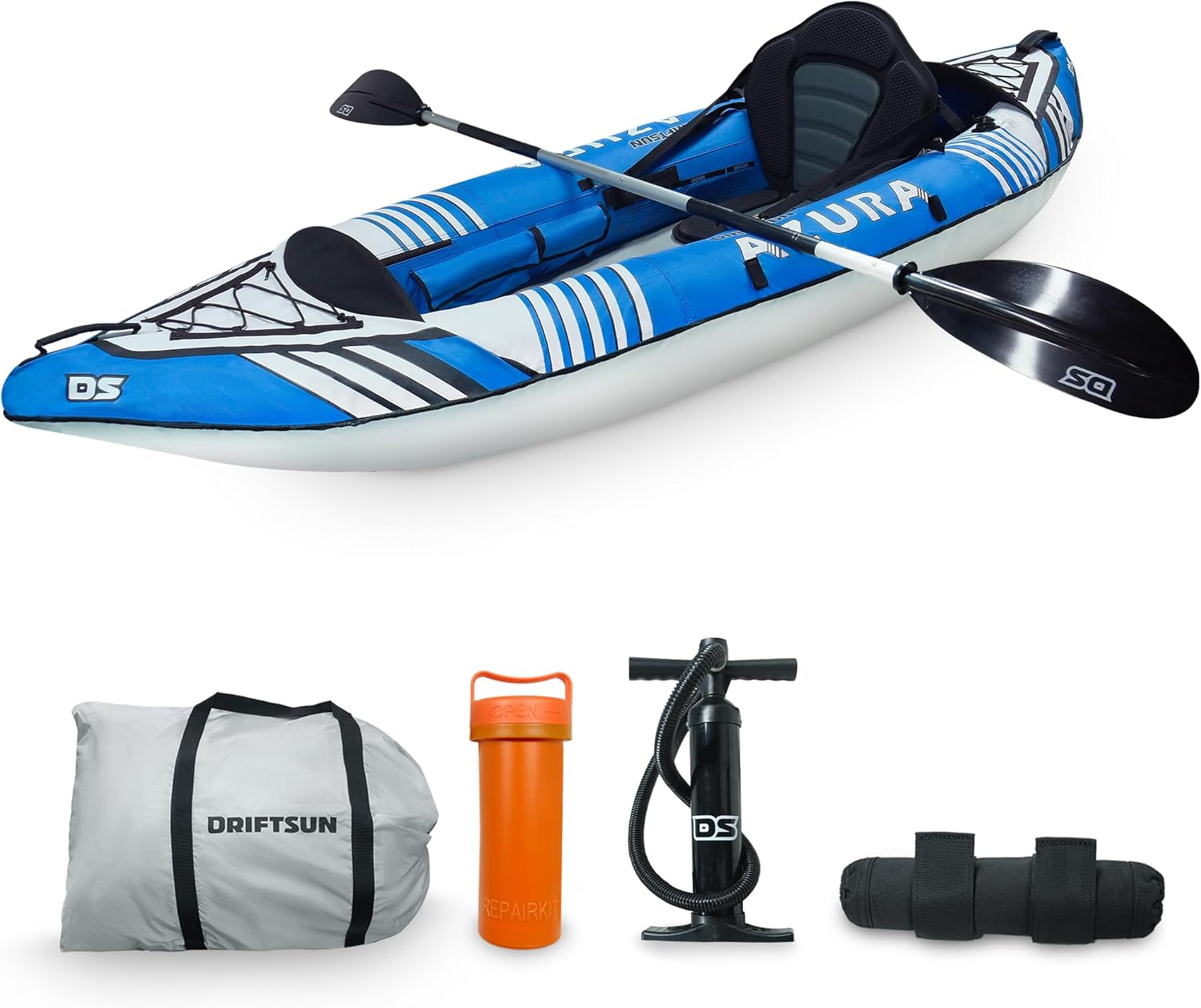 Driftsun Azura Inflatable Kayaking - Kayak Inflatable Boat for Adults