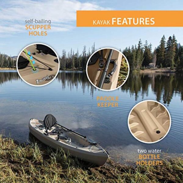 Lifetime Tamarack Angler 100 Fishing Kayak - Image 3