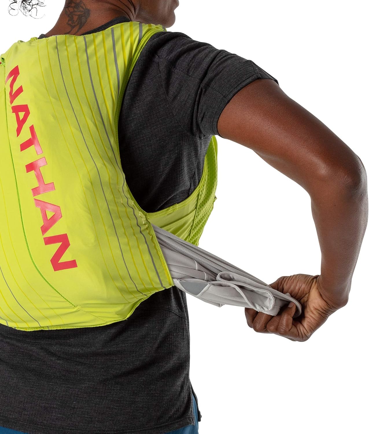 Nathan Women's Pinnacle Race Vest & 12L Hydration Pack with 1.6L Bladder - Image 6