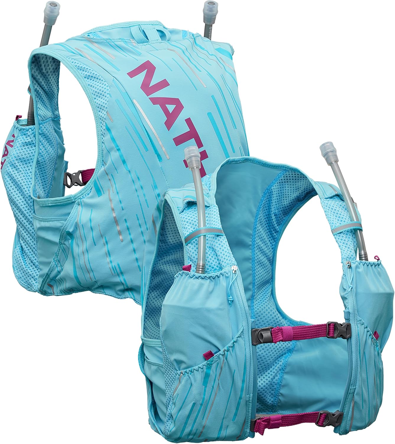Nathan Women's Pinnacle Race Vest & 12L Hydration Pack with 1.6L Bladder