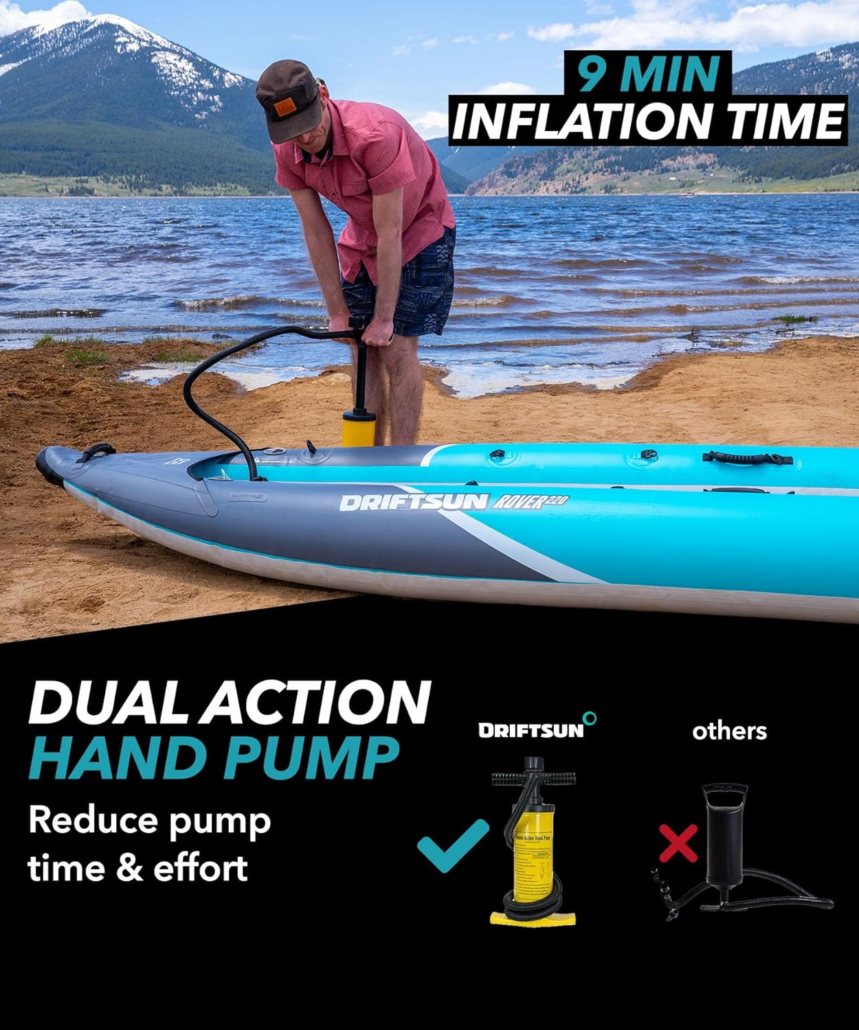 Driftsun Rover Inflatable Kayak - Image 10